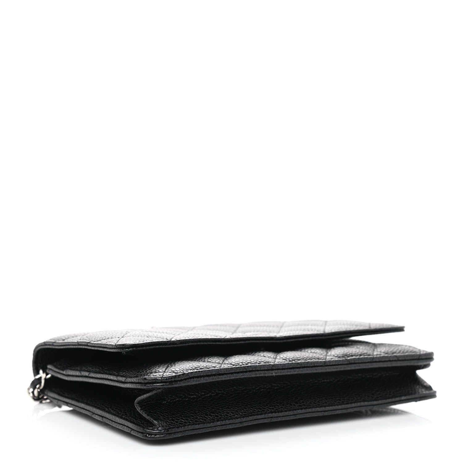 Chanel Caviar Quilted Wallet On Chain WOC Black 4 of 12