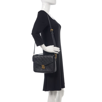 Louis Vuitton Empreinte Pochette Metis Black 2 of 10