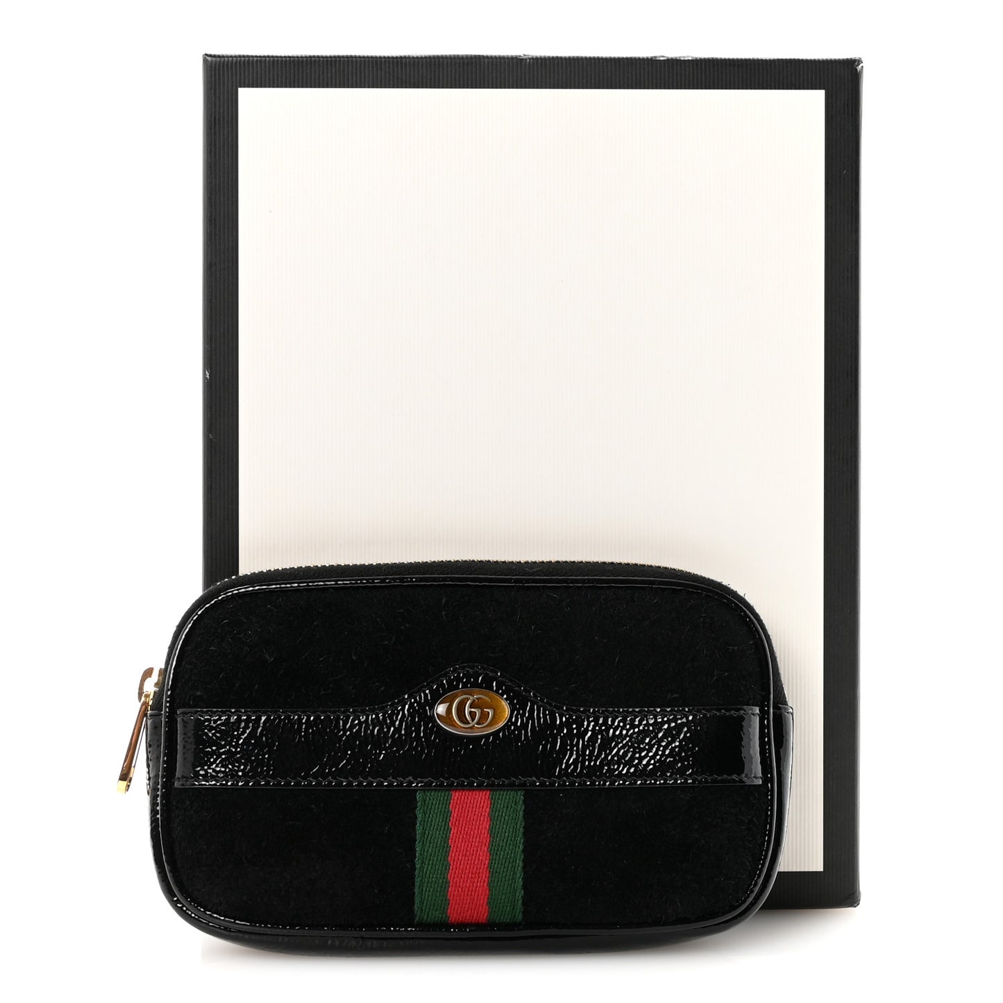 Suede Patent Ophidia Belted iPhone Case 85 34 Black