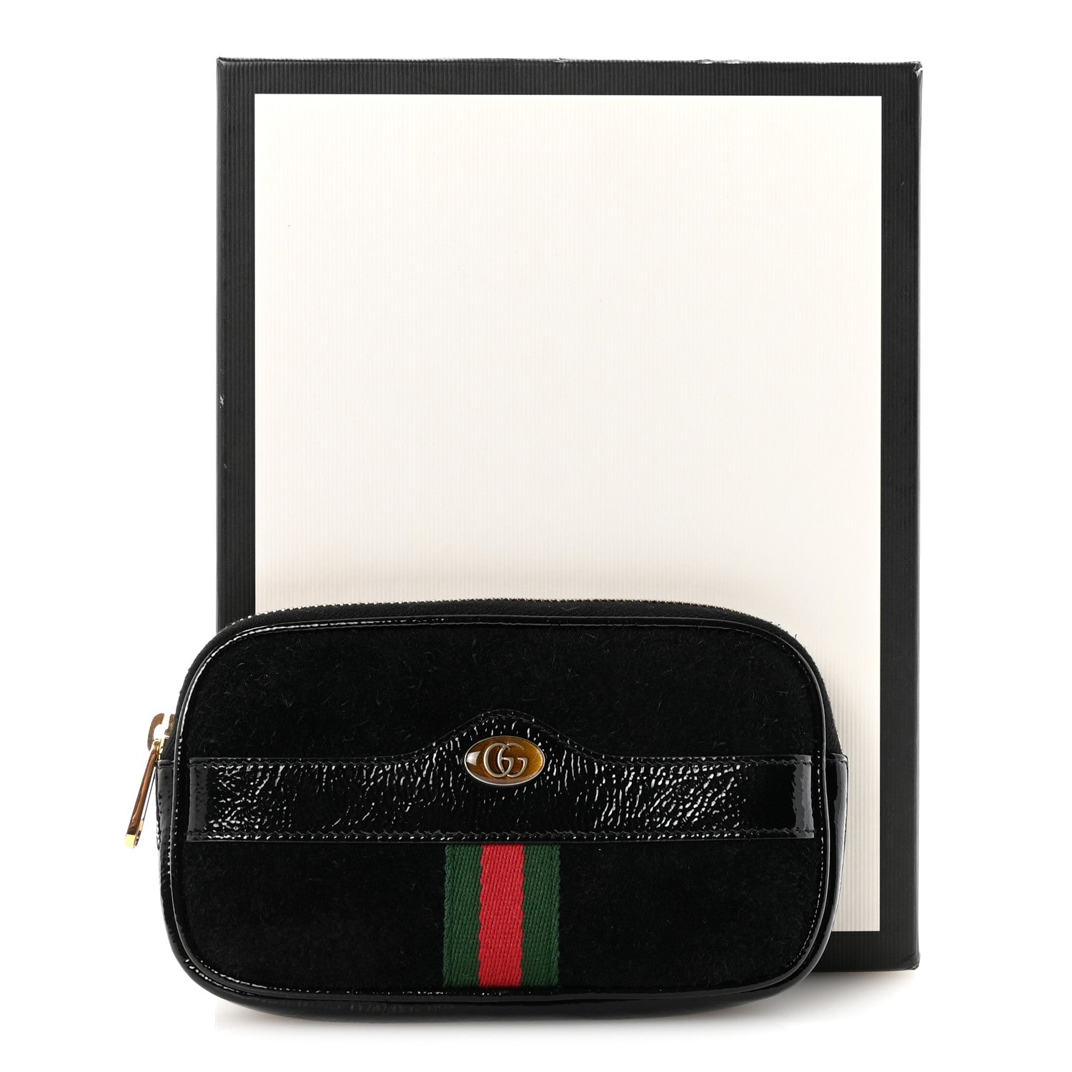 Gucci Suede Patent Ophidia Belted iPhone Case 85 34 Black 9 of 9