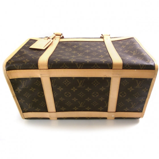 Monogram Sac Chien 40 Pet Carrier