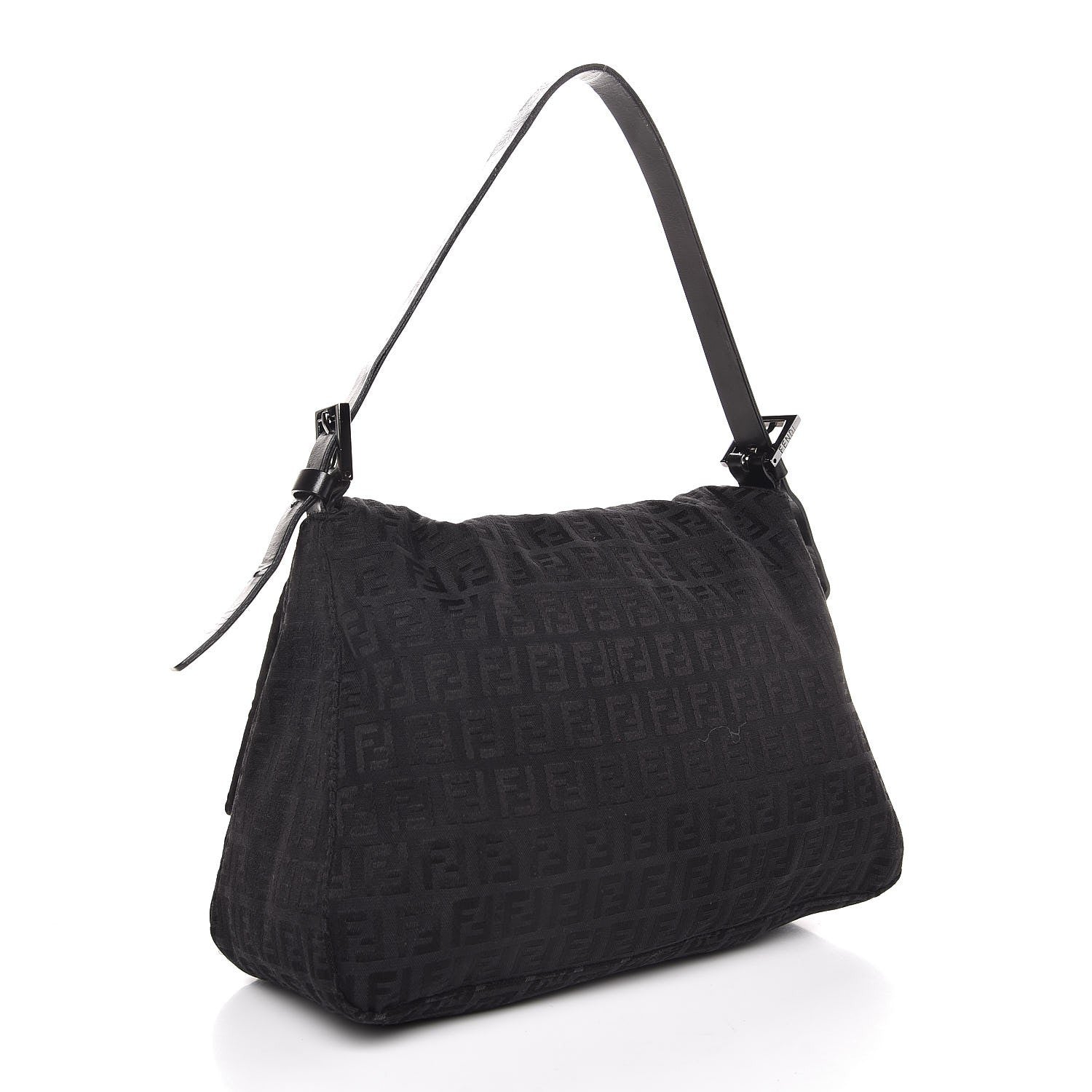 Fendi Zucchino Forever Mama Baguette Black 3 of 7