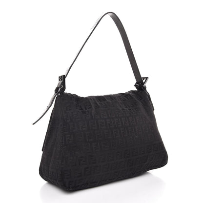 Fendi Zucchino Forever Mama Baguette Black 3 of 7