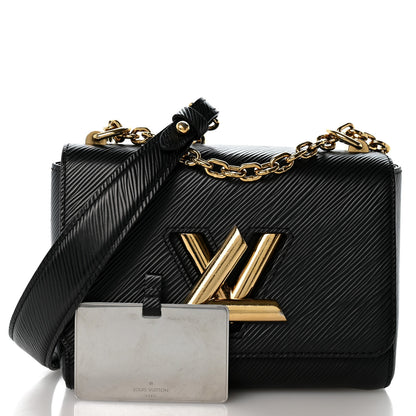 Louis Vuitton Epi Twist Shoulder Bag PM Black 3 of 14