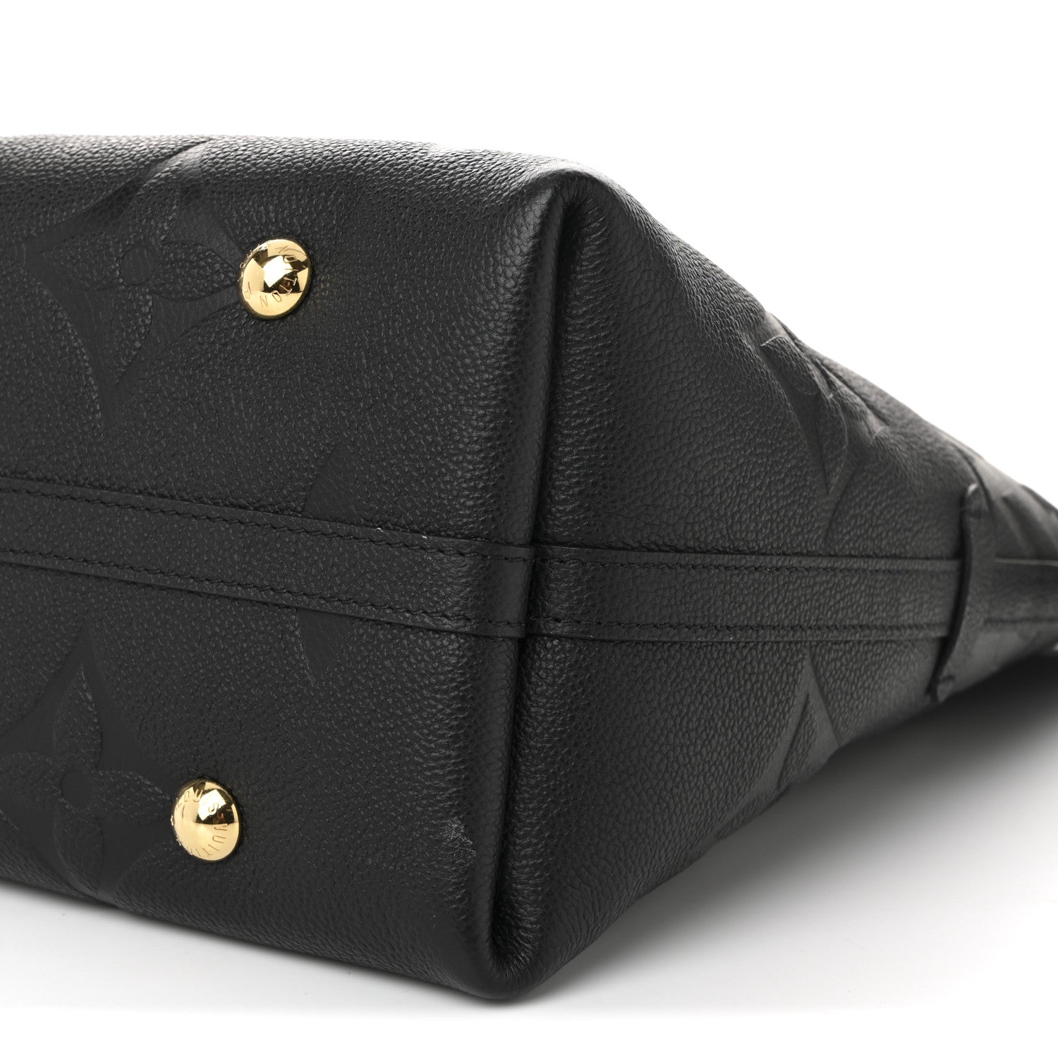 Louis Vuitton Empreinte Monogram Giant CarryAll MM Black 10 of 11
