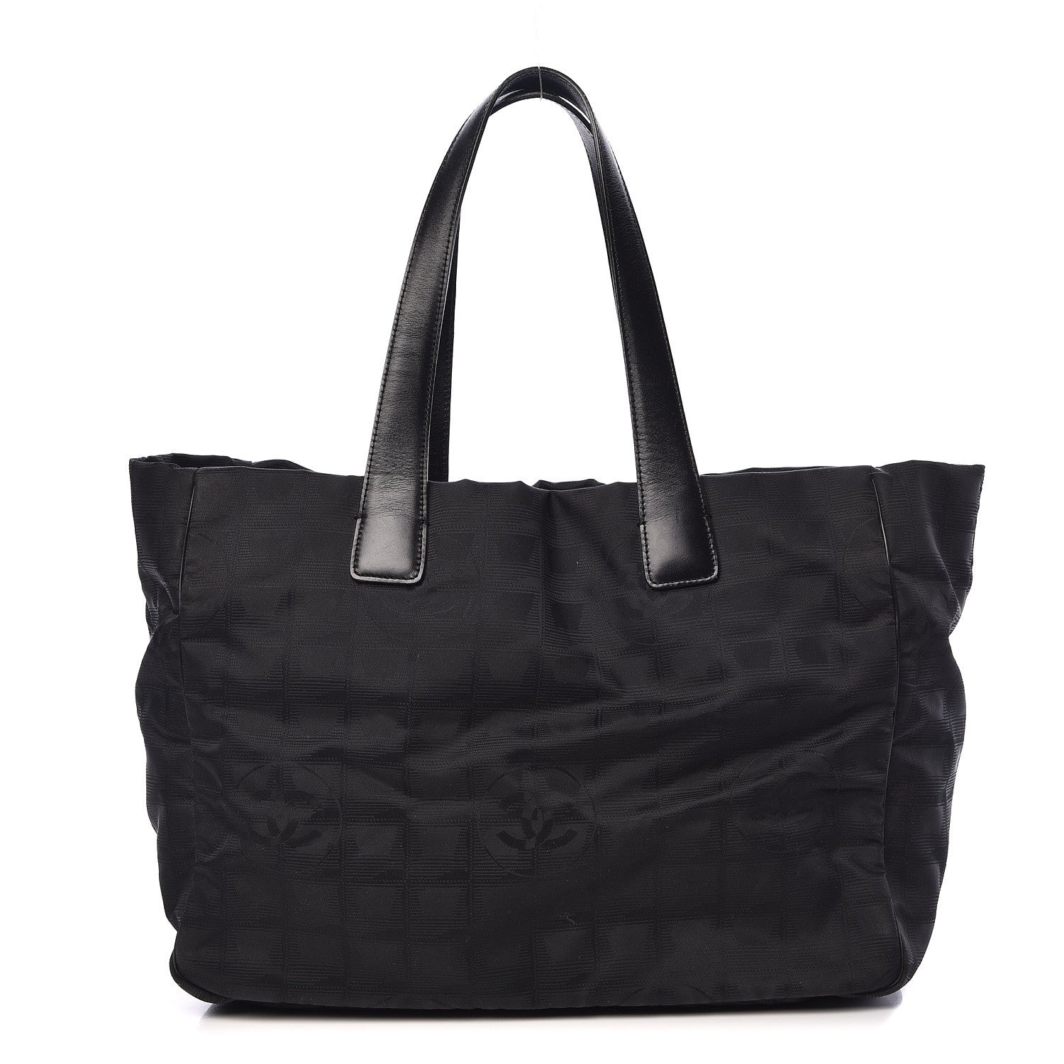 Chanel Nylon Large Travel Tote Black 1 of 12