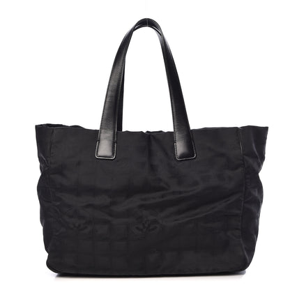 Chanel Nylon Large Travel Tote Black 1 of 12