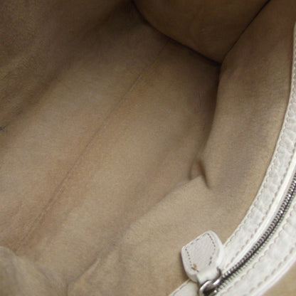 Fendi Calfskin Romano Selleria Tote White 8 of 10