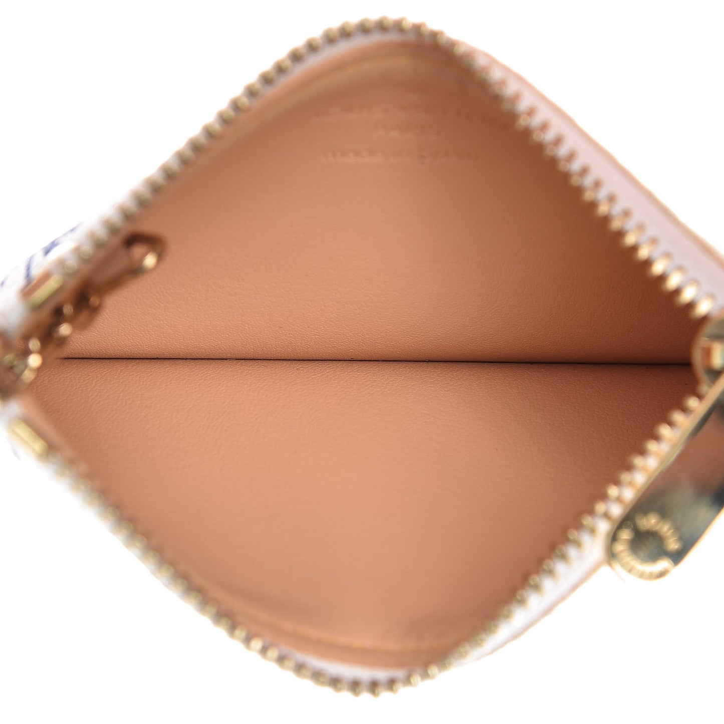 Monogram Multicolor Key Pouch White