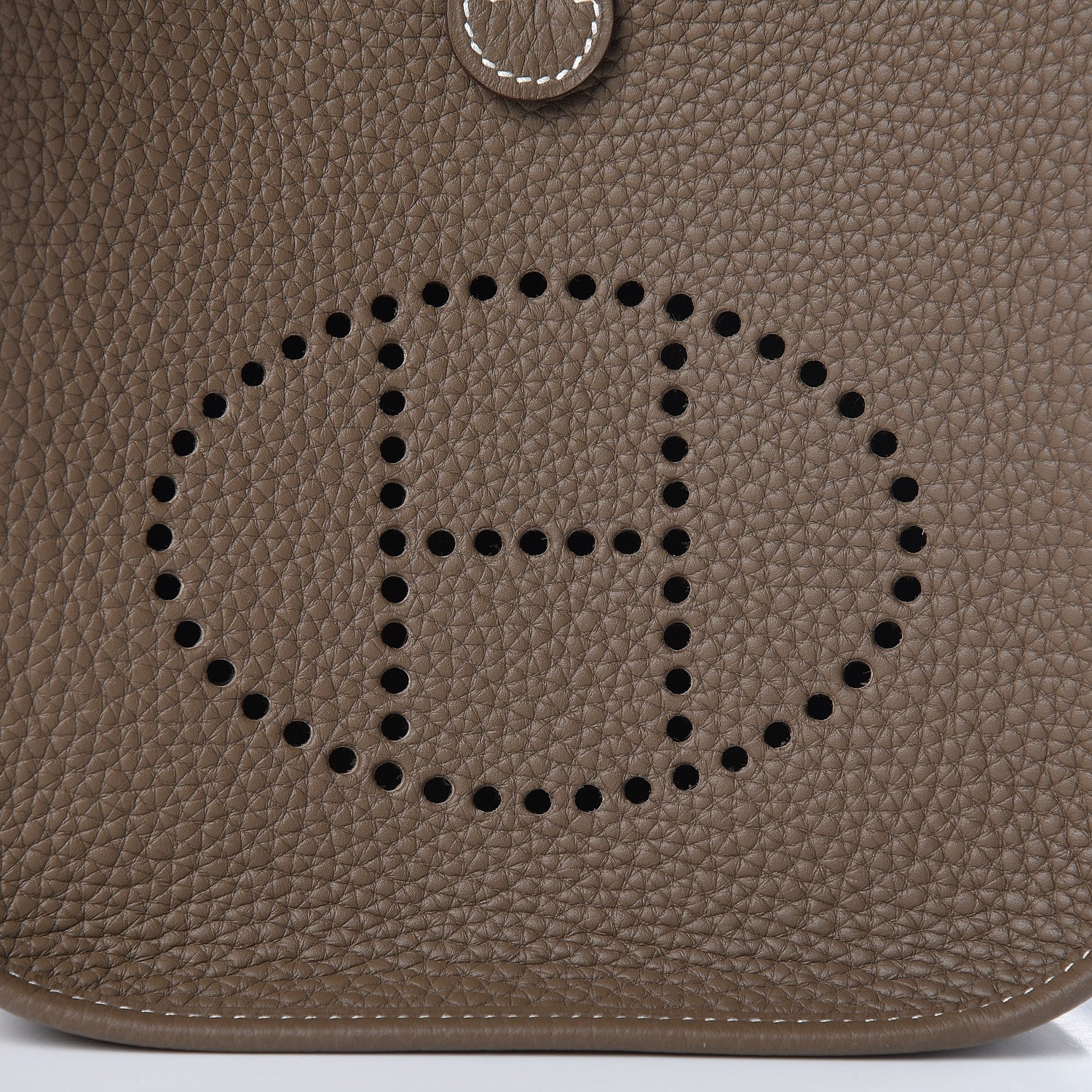 Hermes Taurillon Clemence Amazone Evelyne TPM Etoupe Bleu Indigo 11 of 12