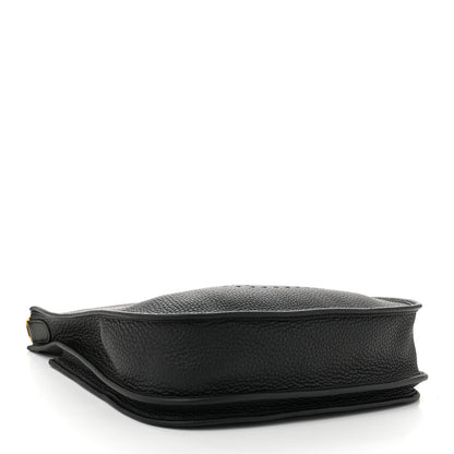 Hermes Taurillon Clemence EVELYNE III PM Black 4 of 11