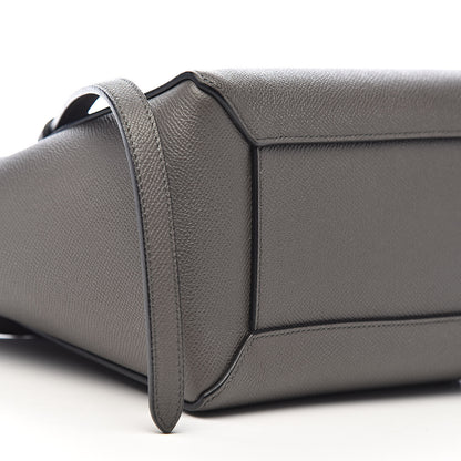 Celine Grained Calfskin Micro Belt Bag Grey 8 of 10