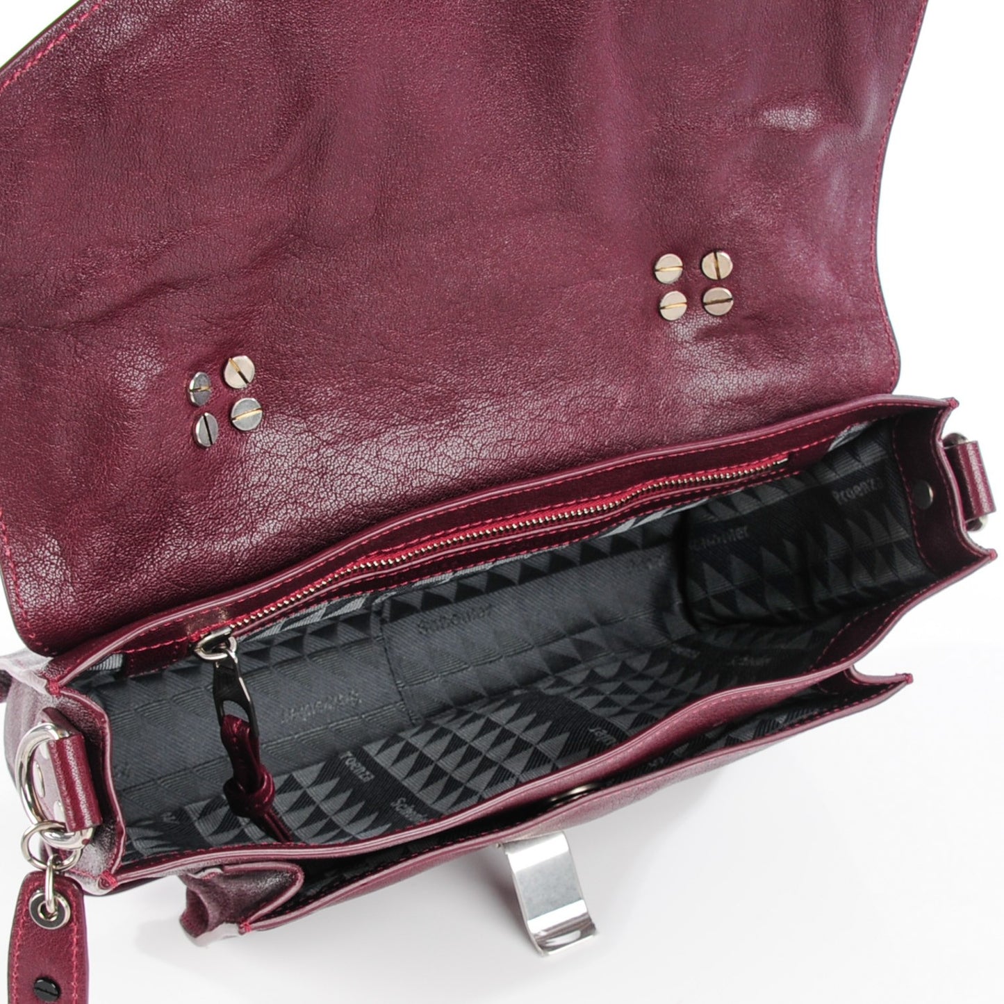 Lambskin Tiny PS1 Satchel Oxblood