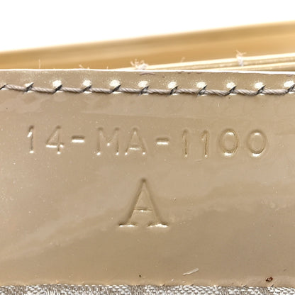 Christian Dior Patent Cannage Studded Double Strap Medium Lady Dior Beige 7 of 16