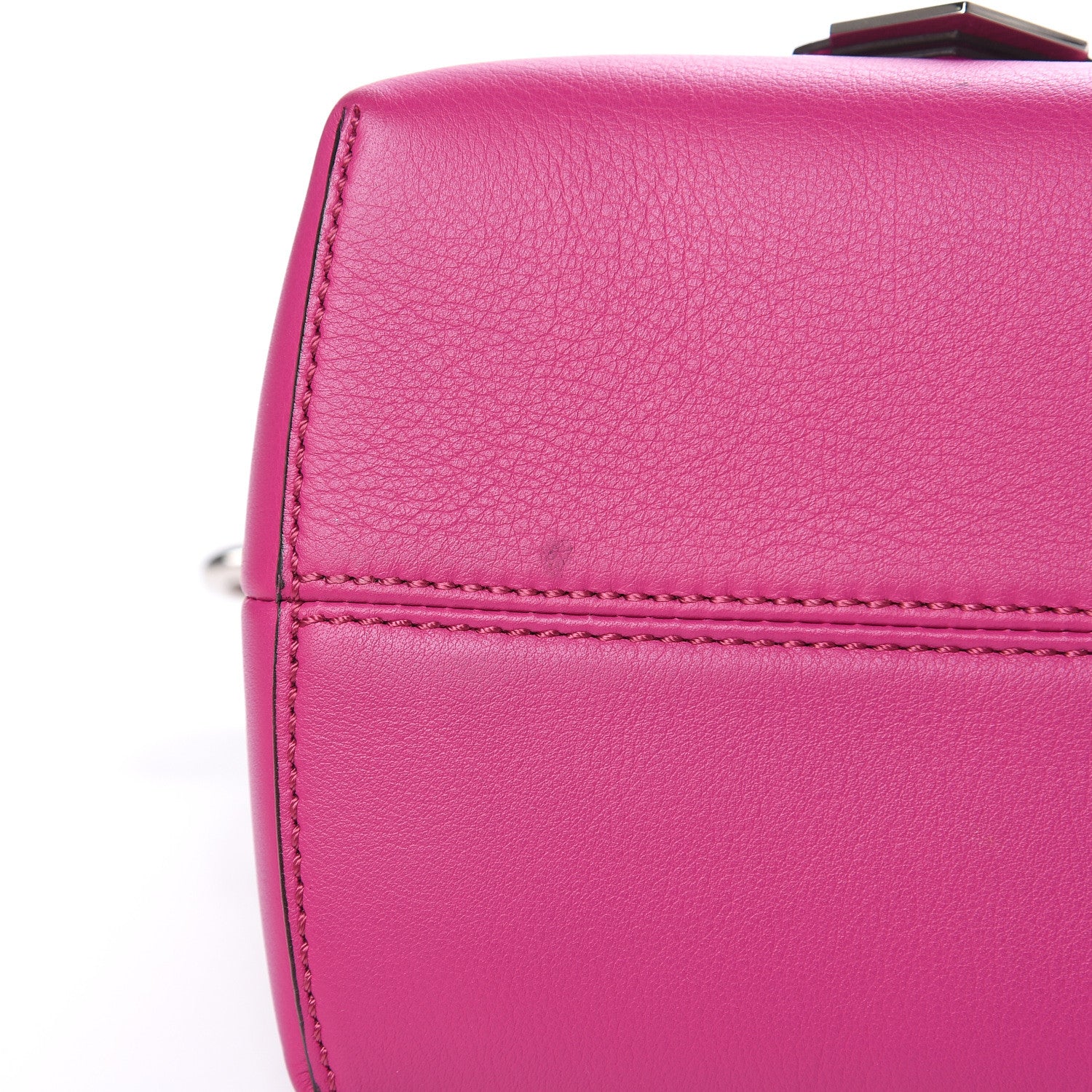 Fendi Vitello Dolce Medium By The Way Boston Bag Magenta 12 of 14