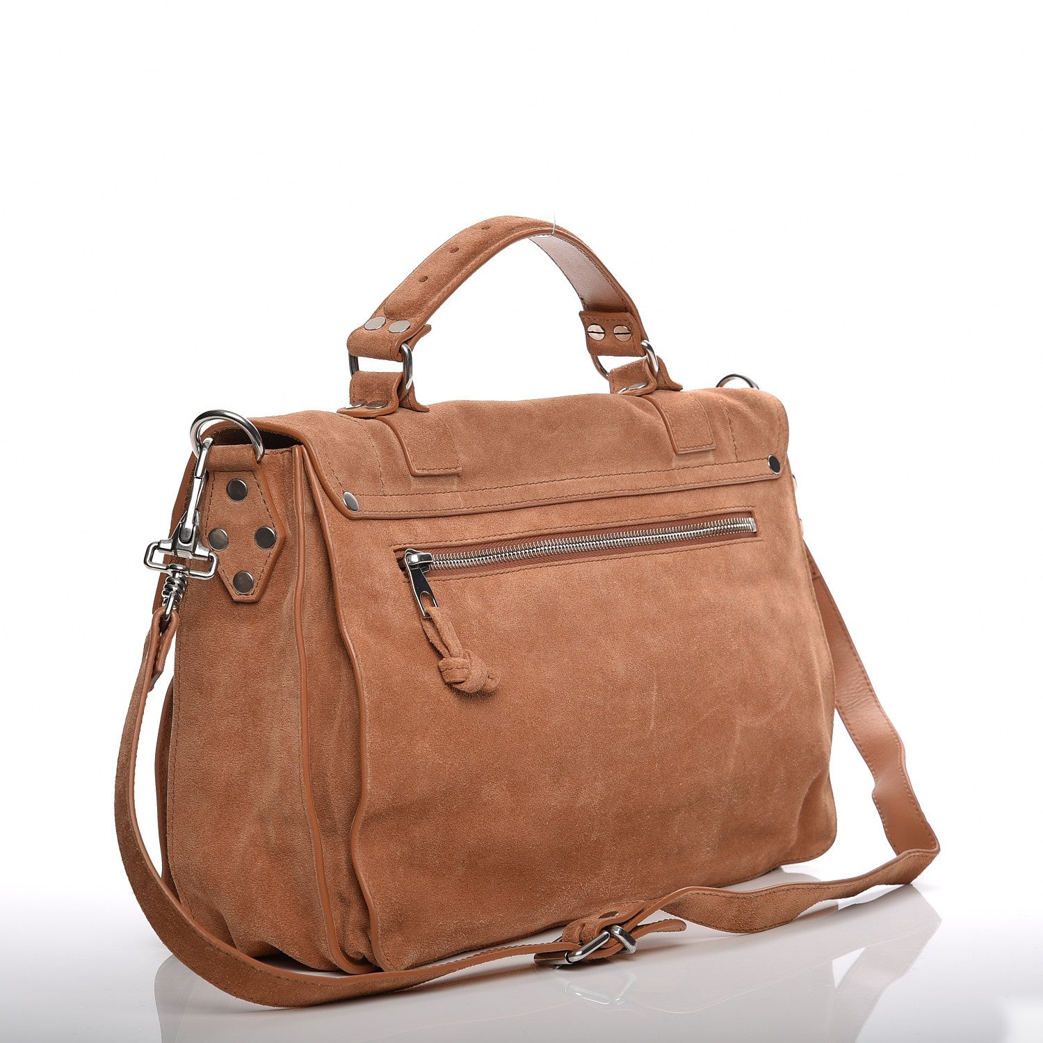 Proenza Schouler Suede Medium PS1 Satchel Tobacco 3 of 20