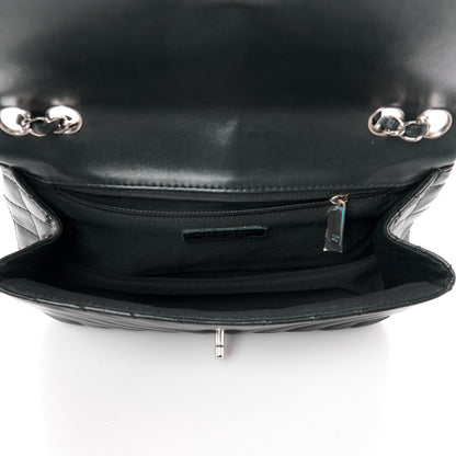 Chanel Lambskin Chevron Quilted Single Flap Black 5 of 12