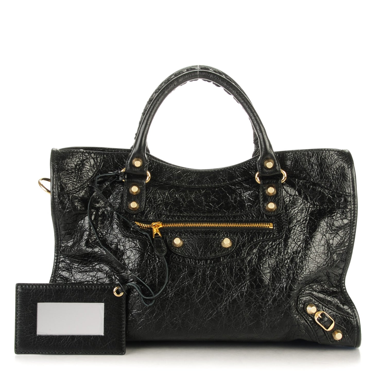 Agneau Giant 12 Gold Hardware City Black