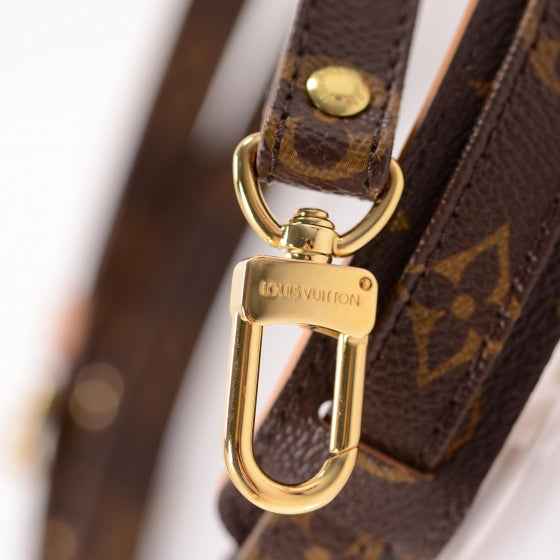 Monogram Adjustable Strap w Shoulder Pad