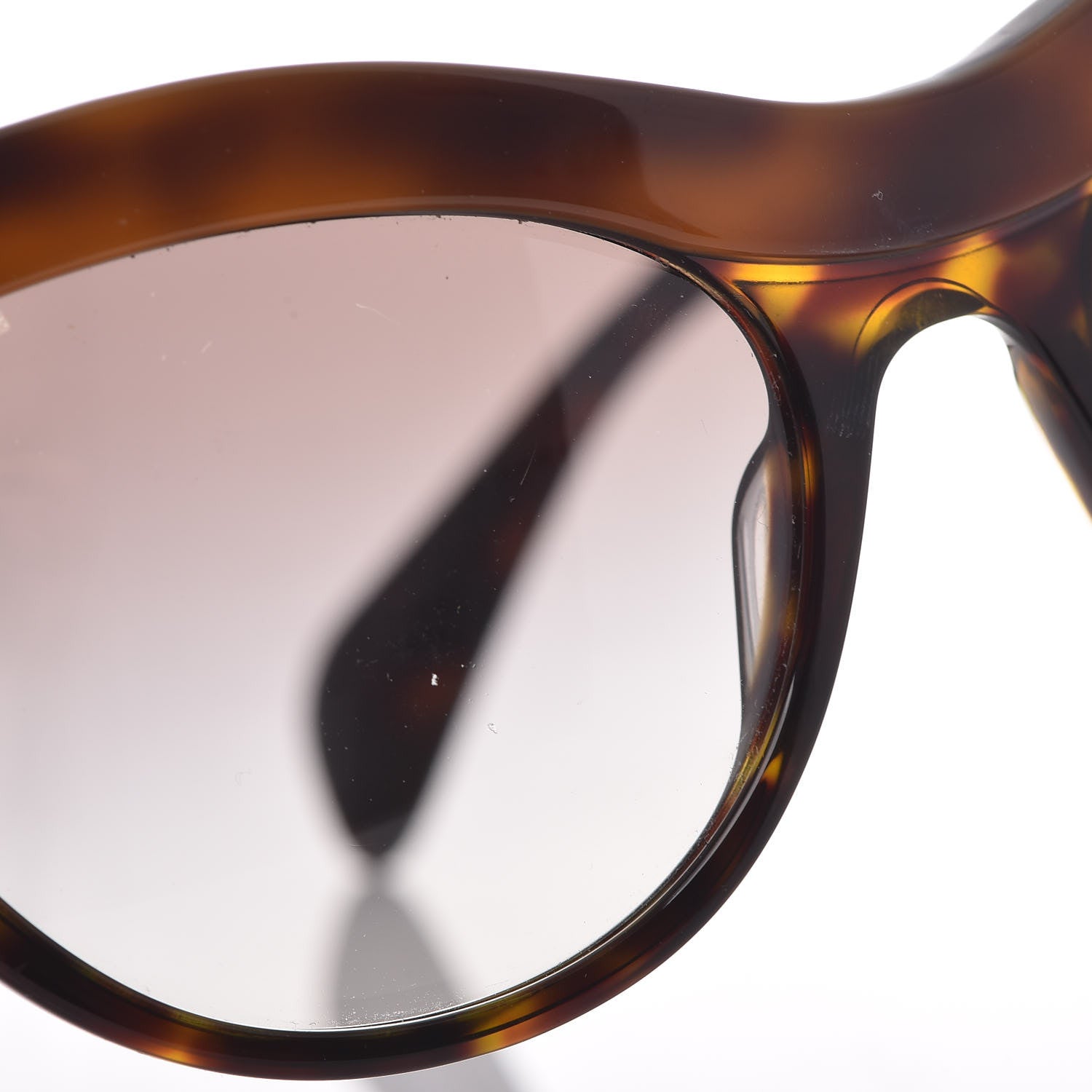 Prada Cat Eye Sunglasses SPR 06P Tortoise 8 of 10