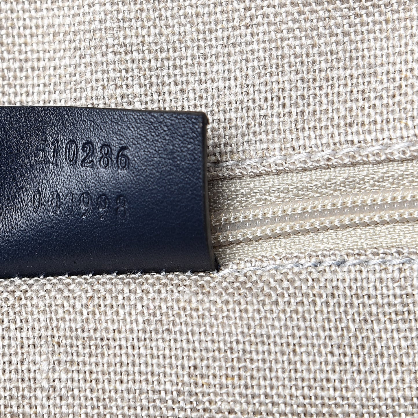 Microguccissima Medium Crossbody Bag Blue