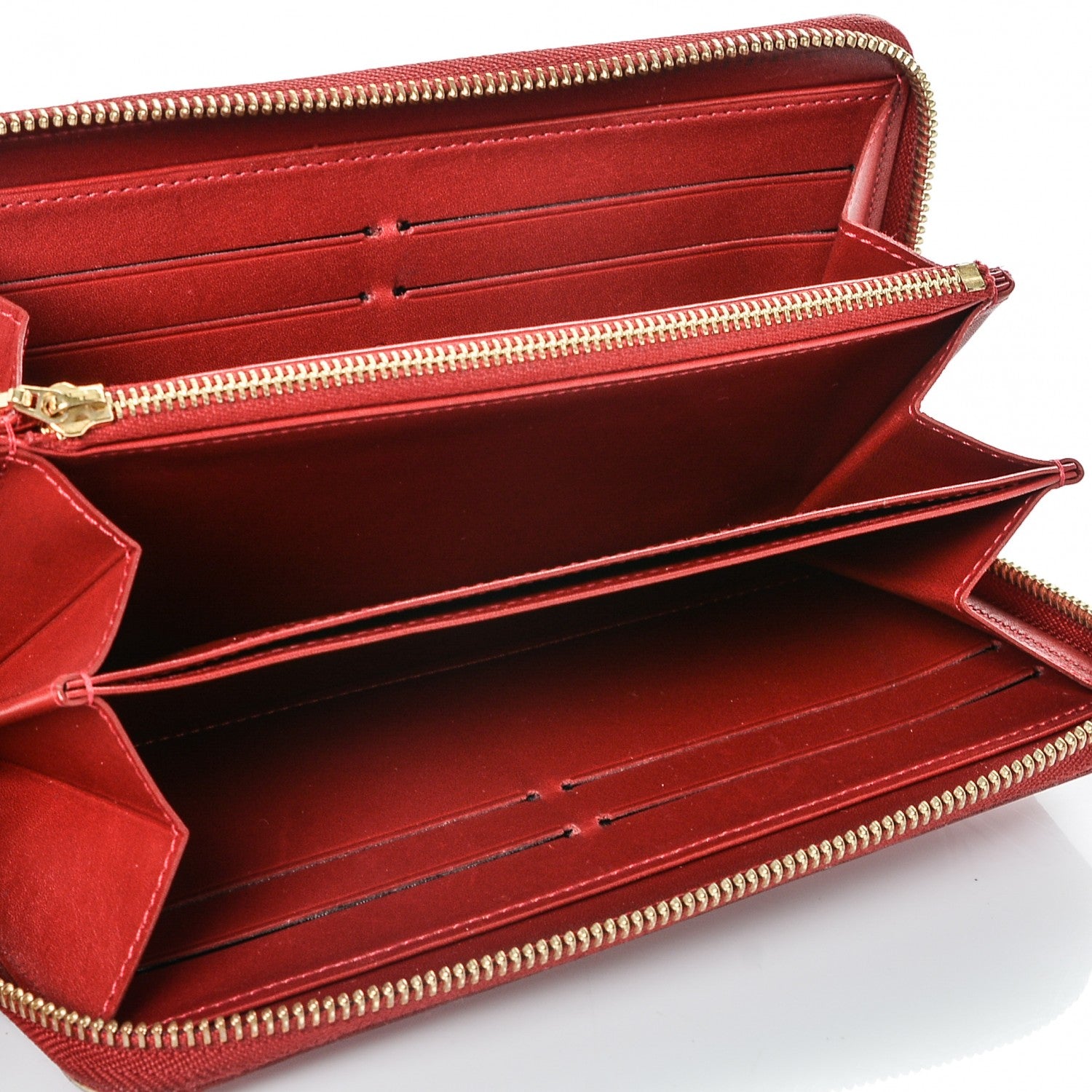 Louis Vuitton Vernis Zippy Wallet Pomme D'Amour 5 of 11