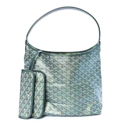 Goyard Iridescent Goyardine Boheme Hobo Pearly Green 3 of 11