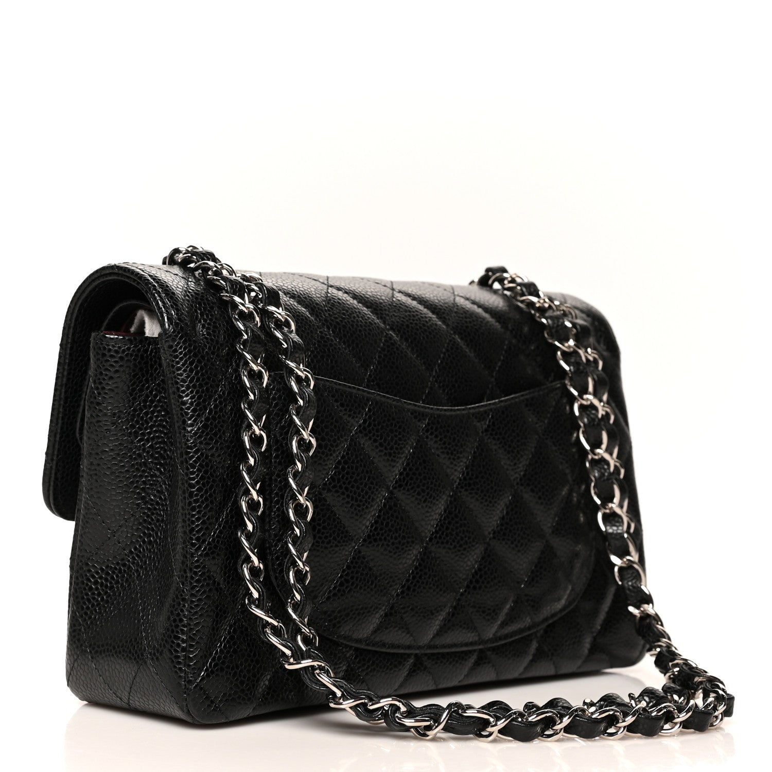 Chanel Caviar Quilted Small Double Flap Black 3 of 10
