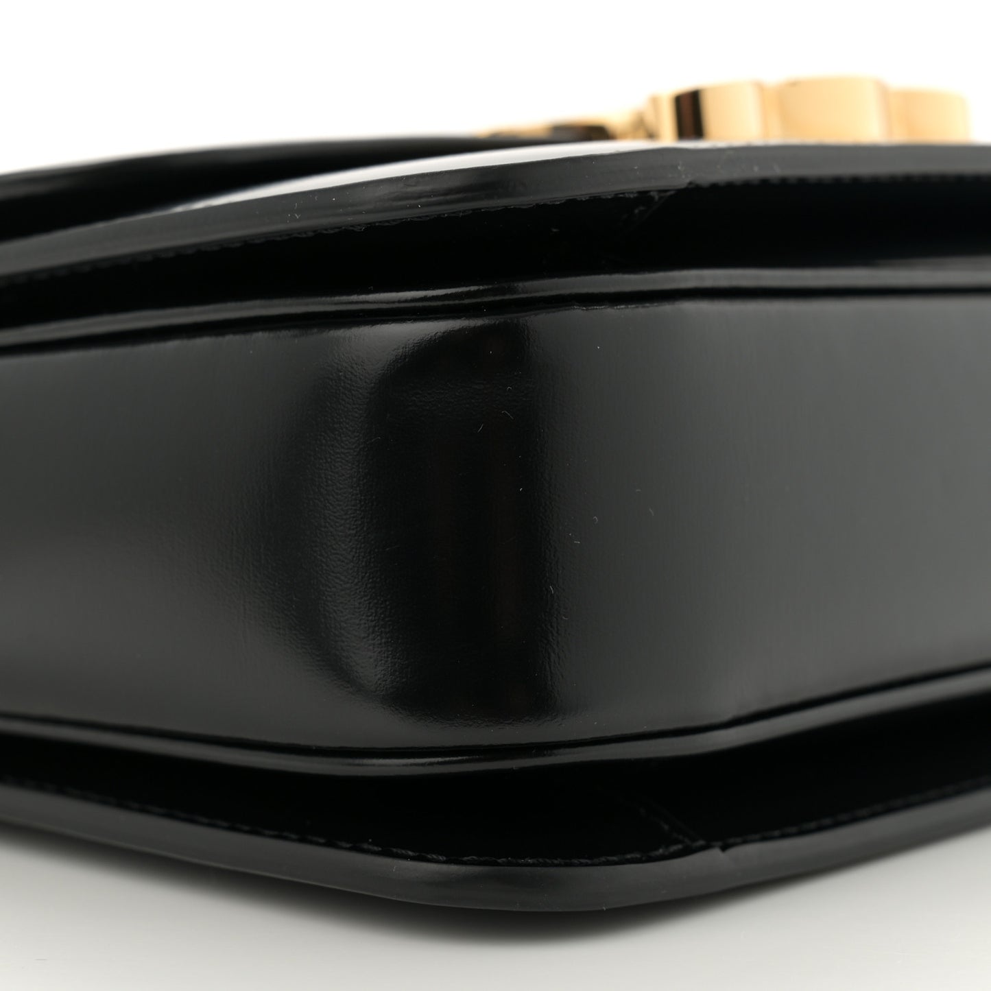 Shiny Calfskin Teen Triomphe Black
