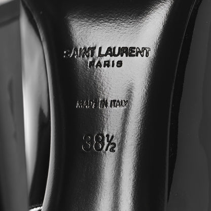 Saint Laurent Patent Silvana 110mm Pumps 38.5 Black 8 of 10