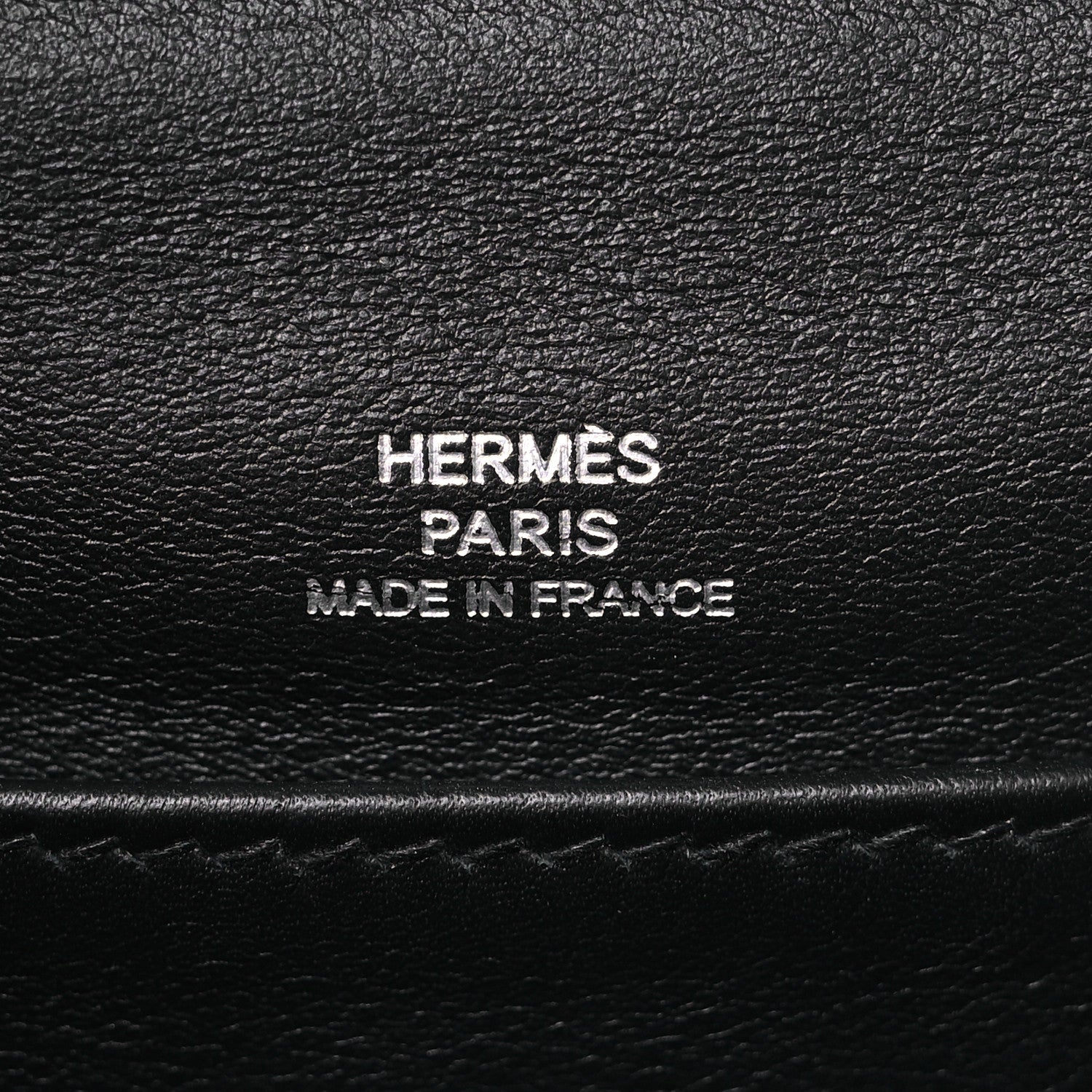 Hermes Swift Kelly Pochette Clutch Black 10 of 15