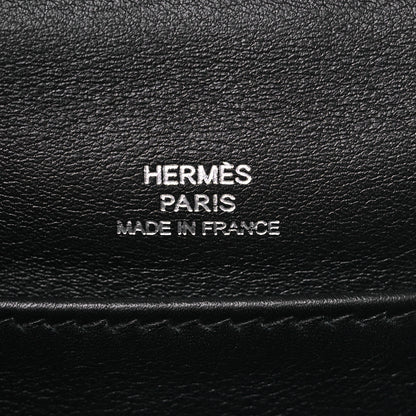 Hermes Swift Kelly Pochette Clutch Black 10 of 15