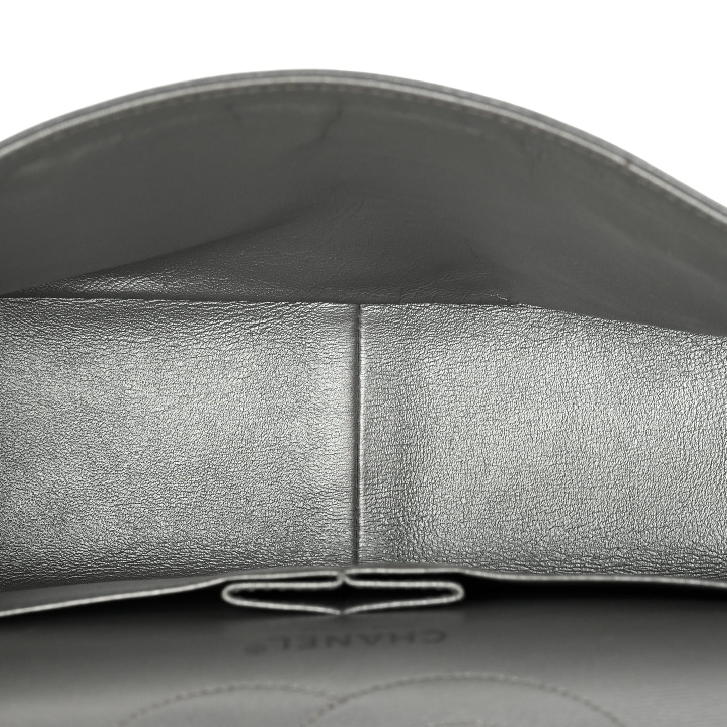 Metallic Aged Calfskin Quilted 2.55 Reissue 226 Flap Silver