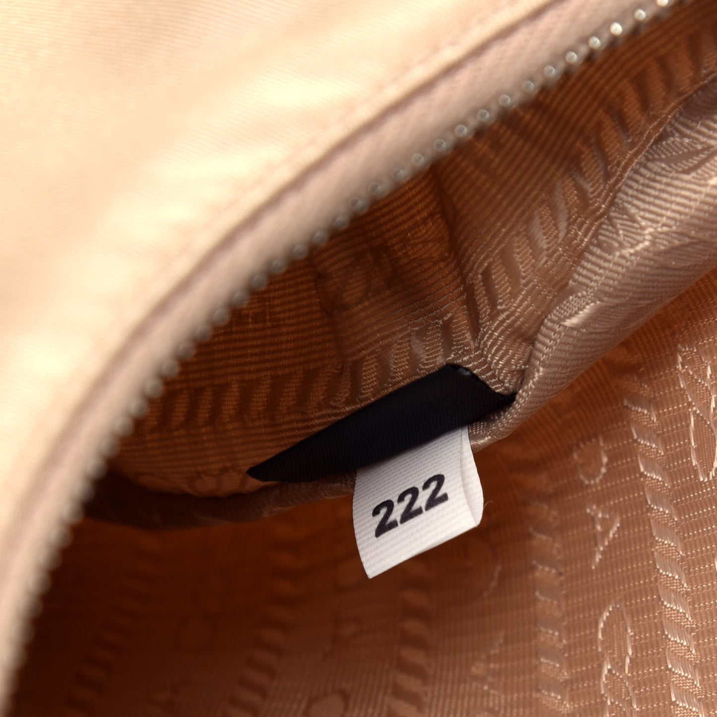 Re-Nylon Saffiano Mini Re-Edition 2005 Bag Cammeo