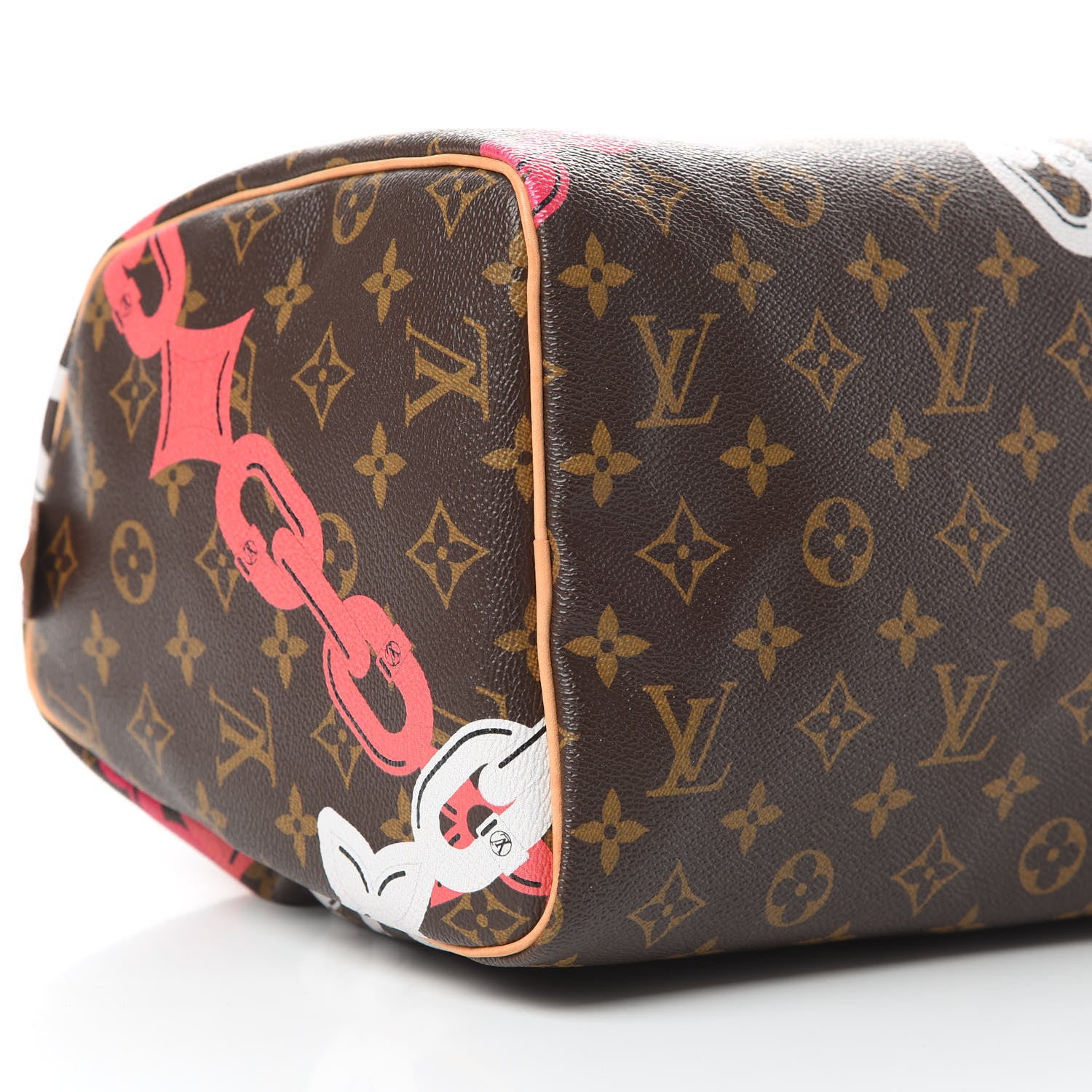 Louis Vuitton Monogram Bay Speedy 30 Rose Ballerine Poppy 9 of 16