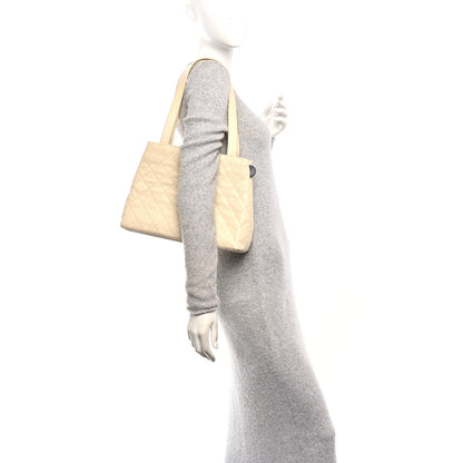 Chanel Caviar Quilted CC Shoulder Bag Beige 3 of 11
