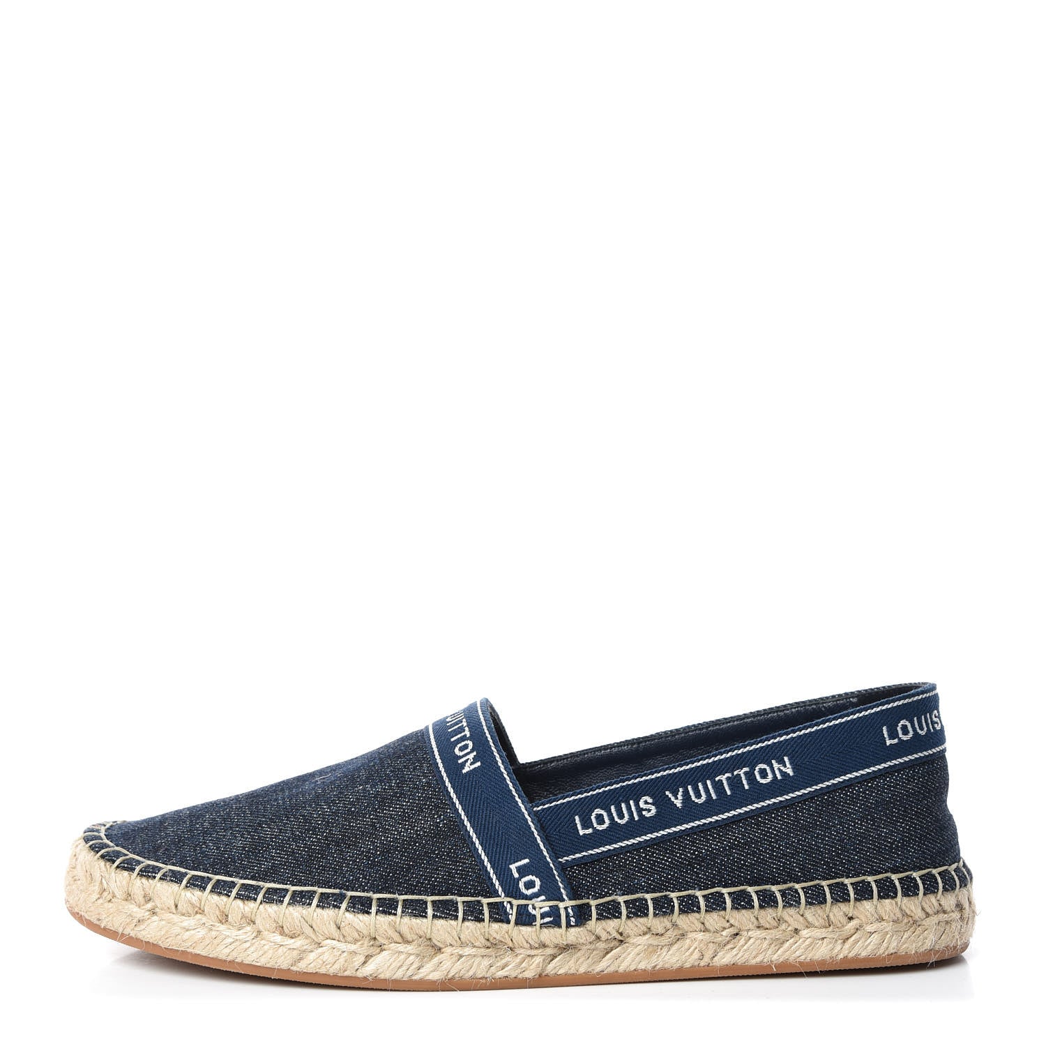 Louis Vuitton Denim Croisiere Espadrille 37 Marine 1 of 9