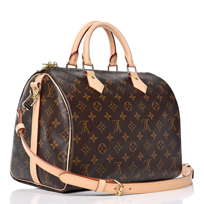 Louis Vuitton Monogram Speedy Bandouliere 30 3 of 9