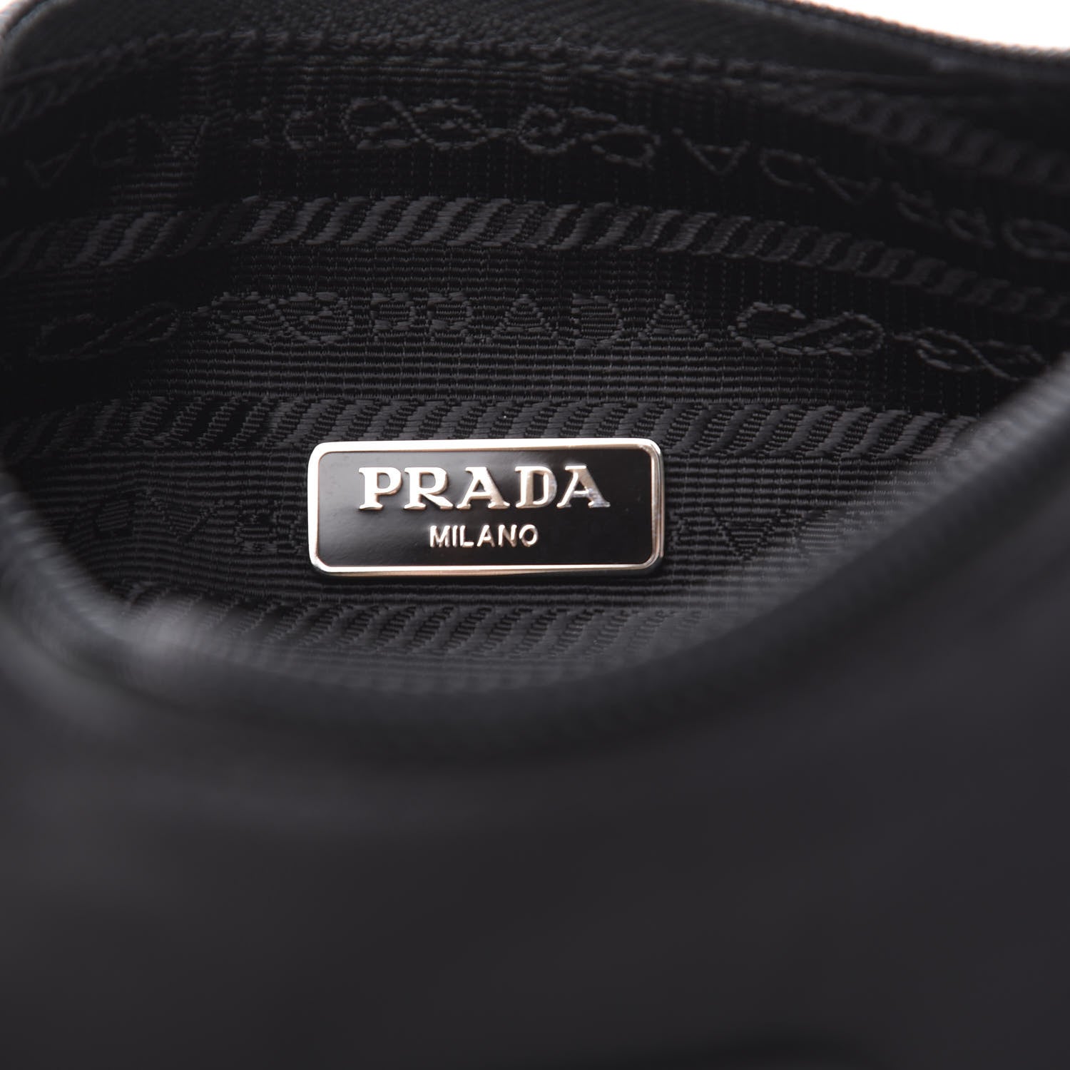 Prada Tessuto Nylon Mini Re-Edition 2000 Bag Black 6 of 12