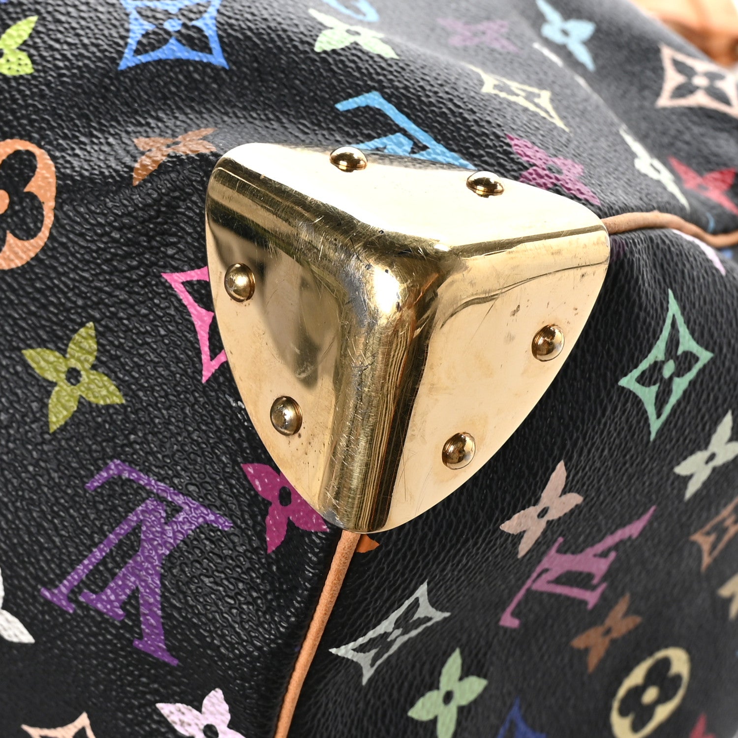 Louis Vuitton Monogram Multicolor Keepall 45 Black 10 of 13