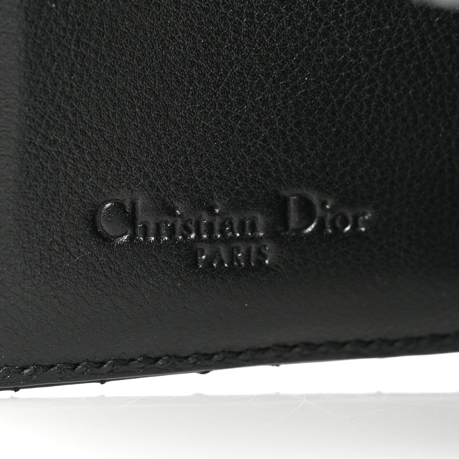 Christian Dior Patent Cannage Lady Dior Eden Wallet Black 8 of 11
