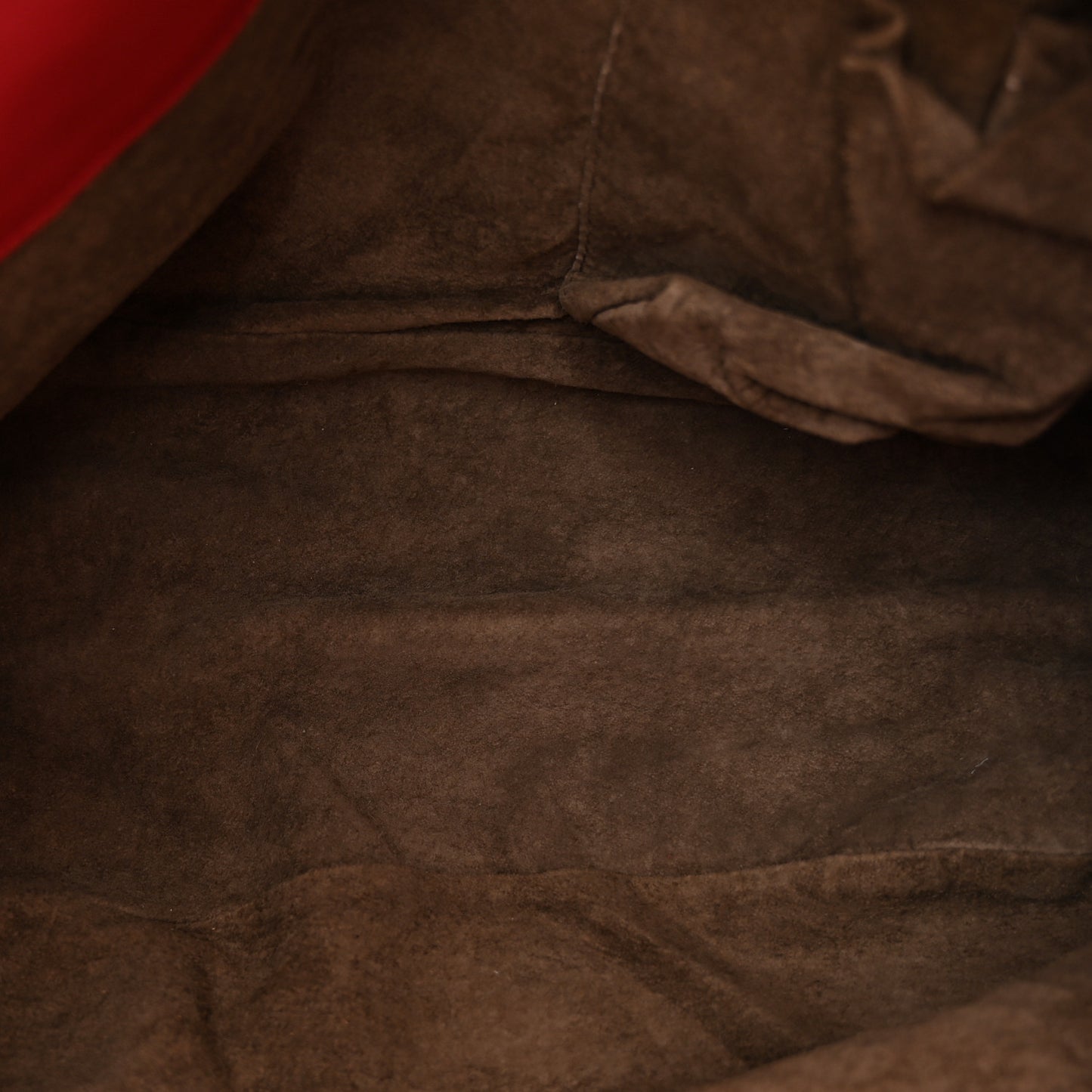 Nappa Intrecciato Medium Campana Hobo Red