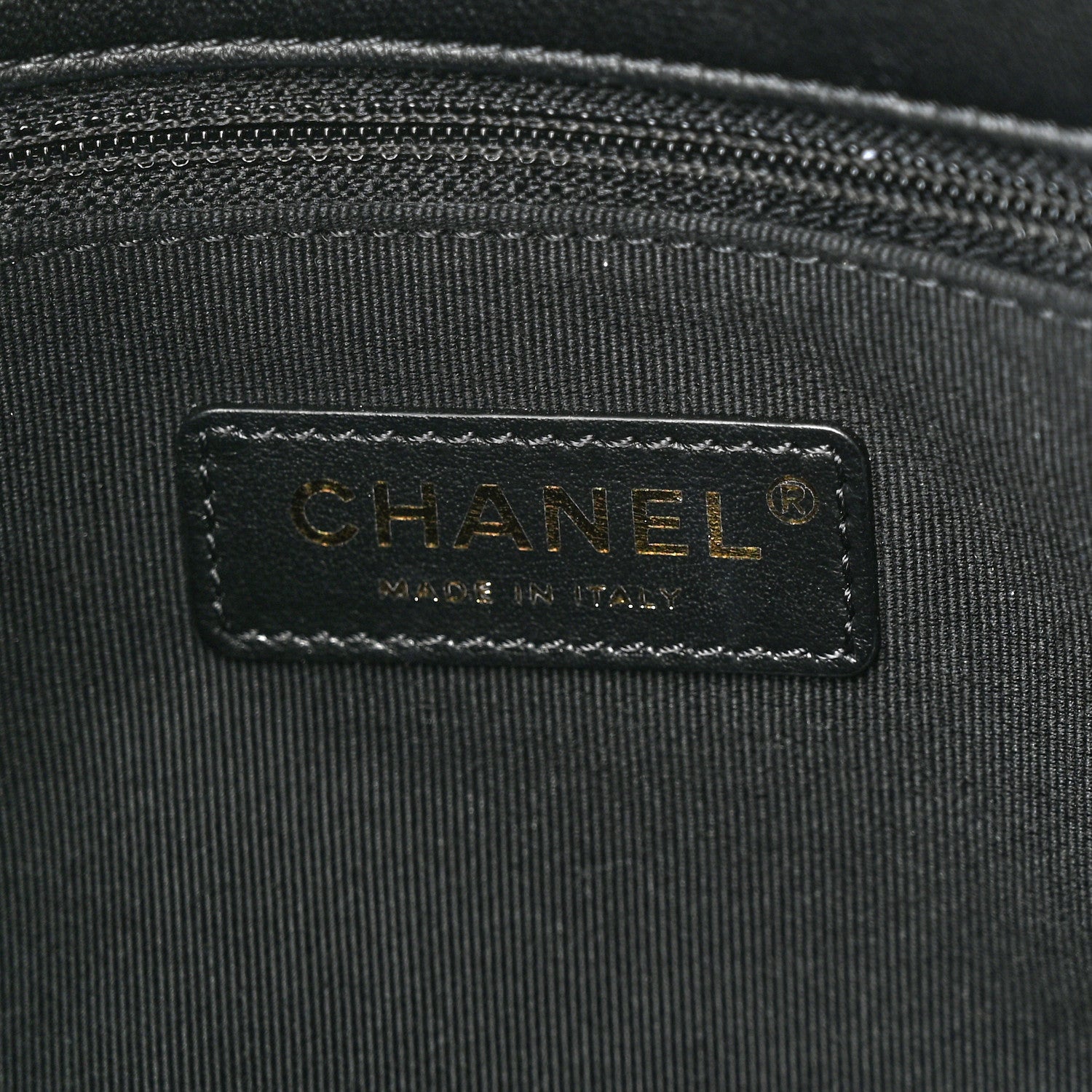 Chanel Lambskin Quilted Chain To Chain Flap Black 6 of 10