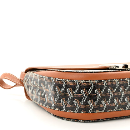 Goyard Goyardine 233 PM Shoulder Bag Black Gold 8 of 10