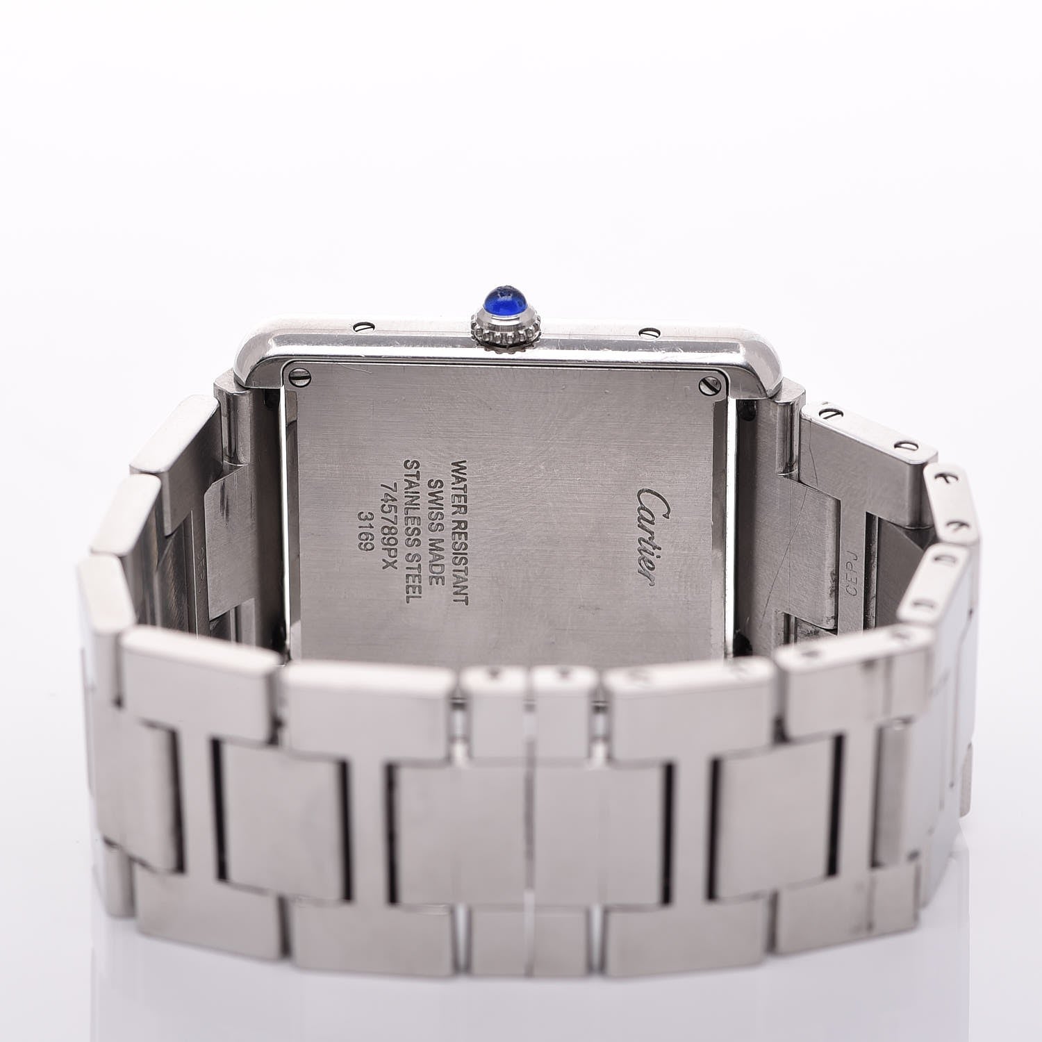 Cartier Stainless Steel 27mm Tank Solo Quartz Watch 5 of 5