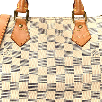 Louis Vuitton Damier Azur Speedy Bandouliere 30 10 of 14