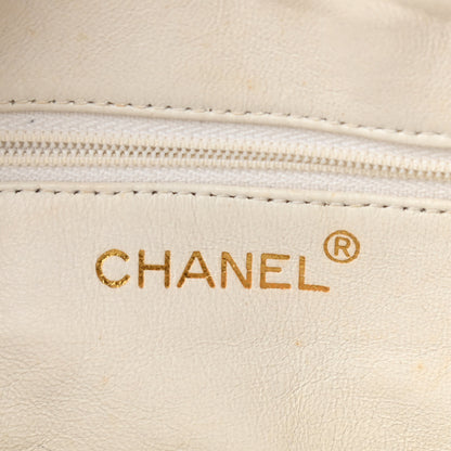 Chanel Lambskin Quilted Tassel Camera Case White 6 of 11