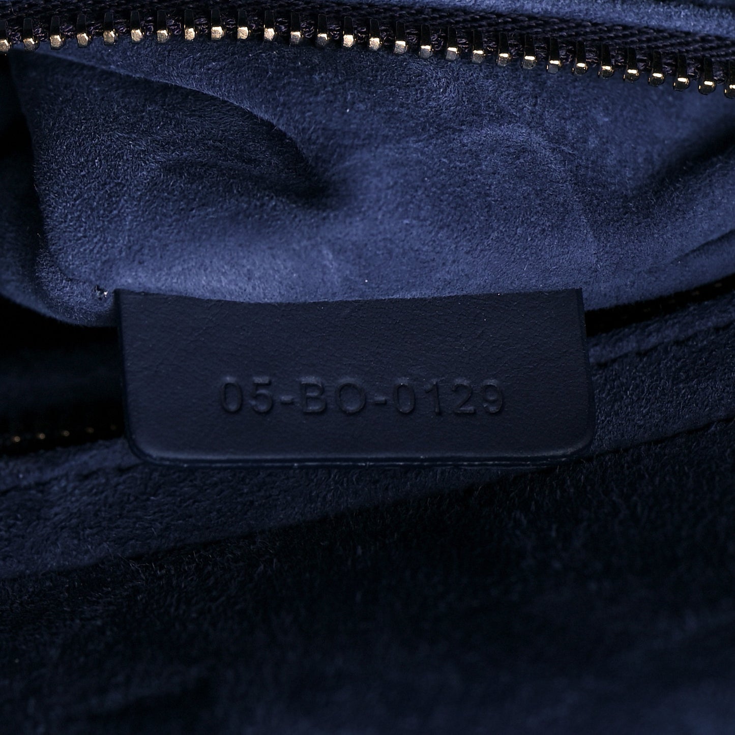 Ultra Matte Calfskin Cannage Large Lady Dior Blue
