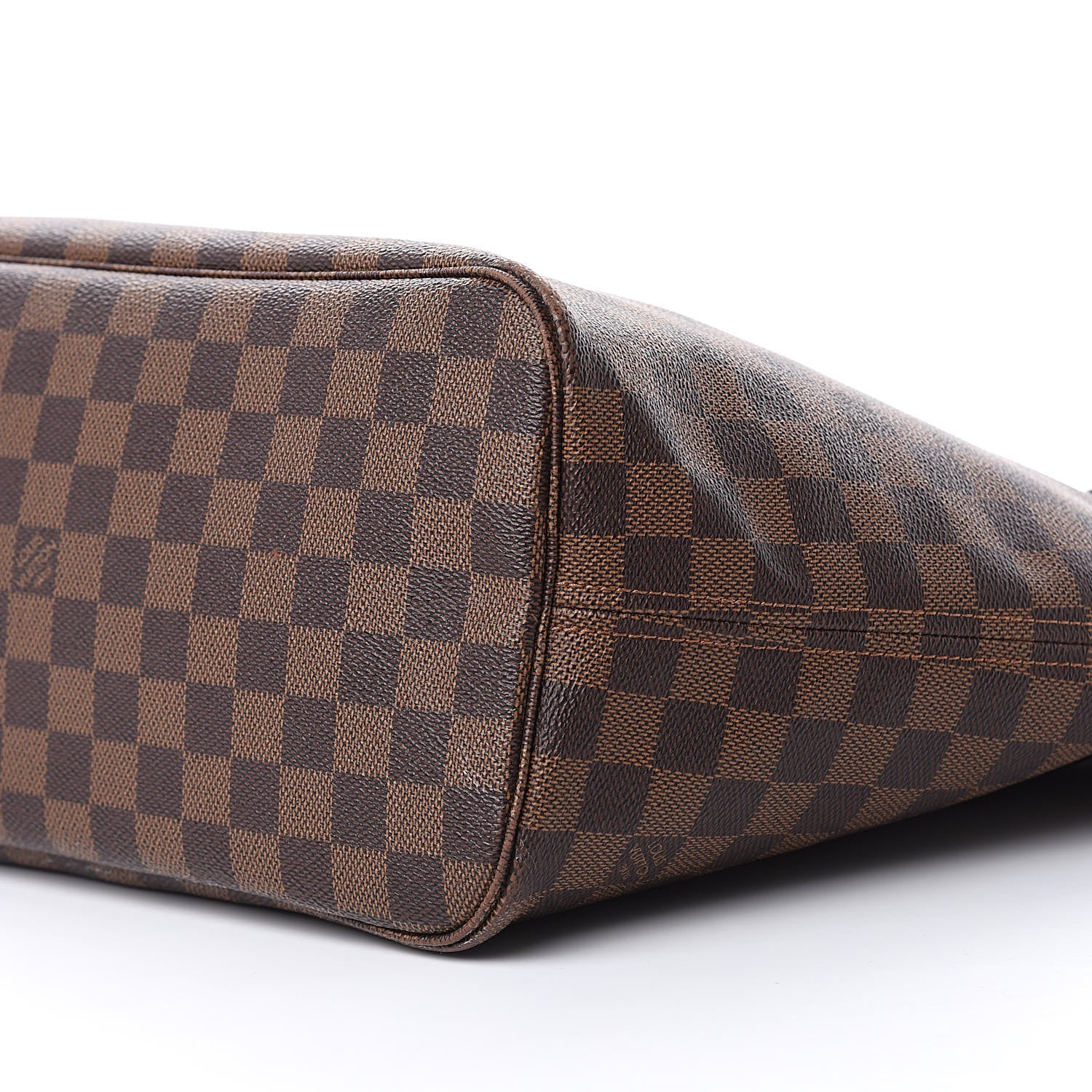 Louis Vuitton Damier Ebene Neo Neverfull MM Rose Ballerine 9 of 15