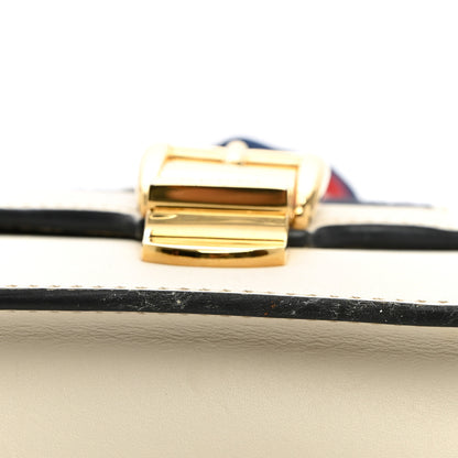 Gucci Calfskin Small Sylvie Shoulder Bag Off White 11 of 13